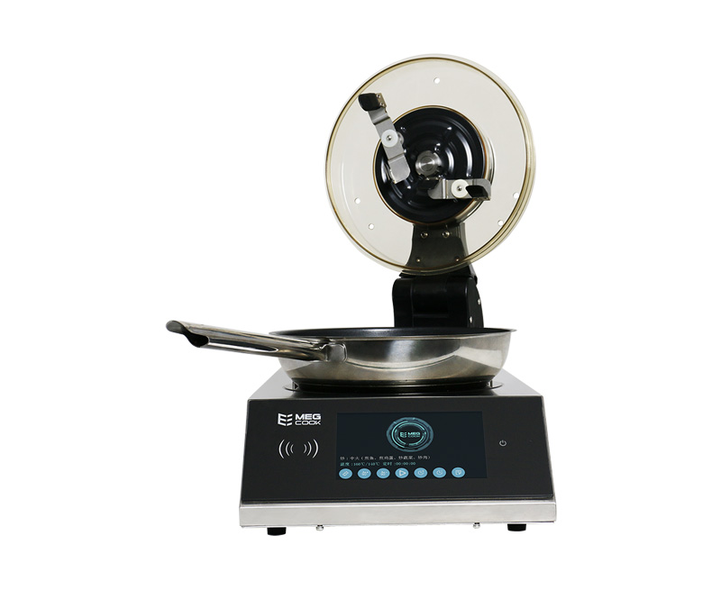Robot de cuisine électrique Megcook/Commercial Marmite automatique/4400W de  l'équipement de cuisson des aliments Les machines de mélangeur/wok cuisson  automatique machine de cuisson /cuisine - Chine Megcook, IA